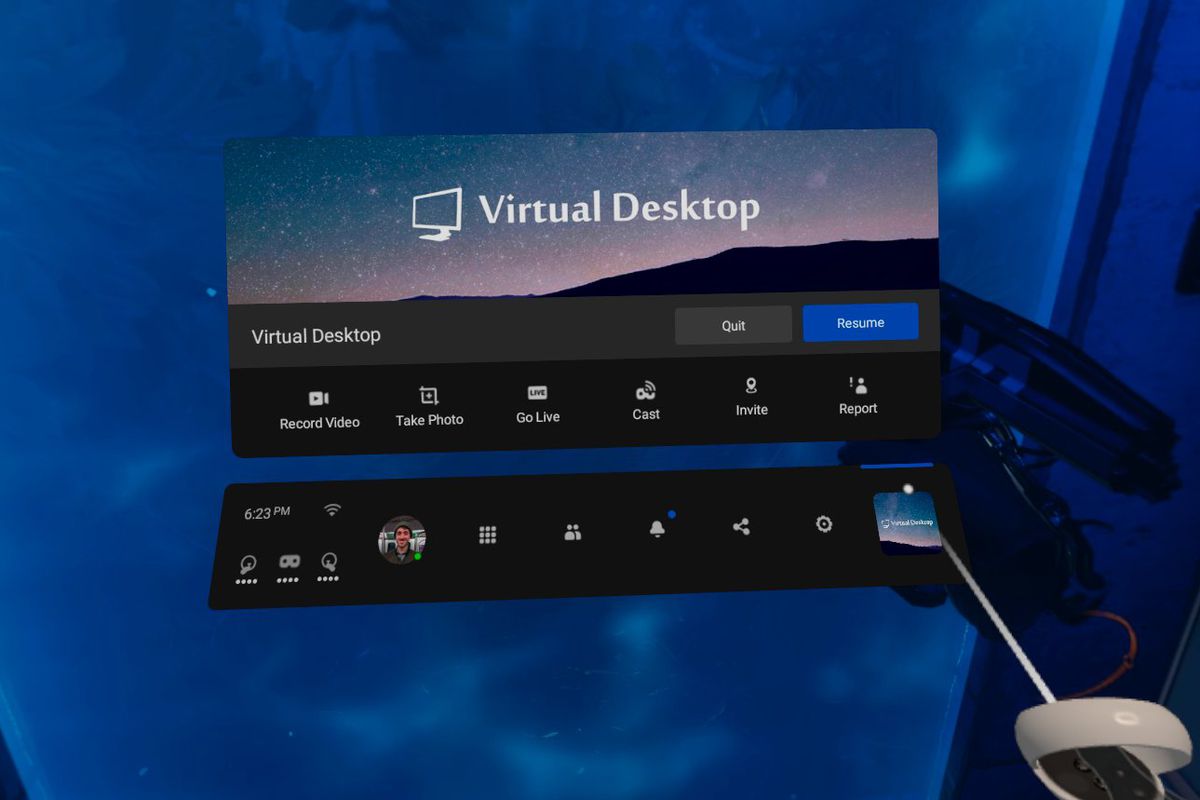 Virtual desktop