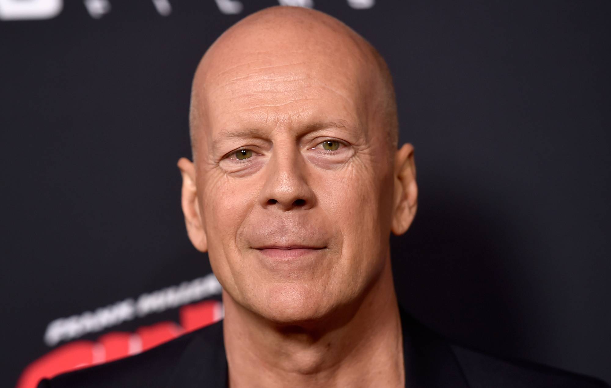 Bruce Willis speaks after he is asked to leave the store to not wear a face mask