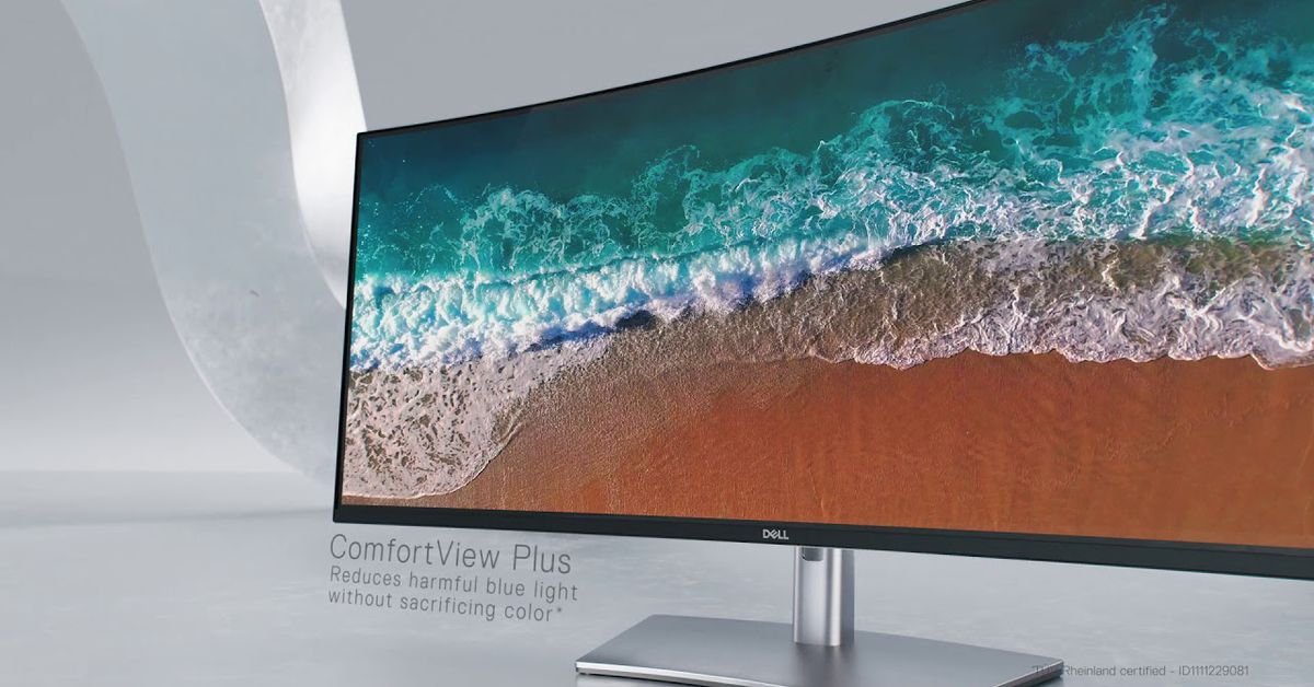 Dell 40 “ Ultra Wide Curved Monitor is packed with pixels and ports