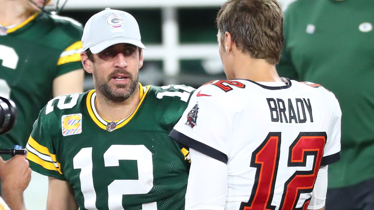 Here’s what Tom Brady predicts vs.  Aaron Rodgers, Packers in NFC Title Game