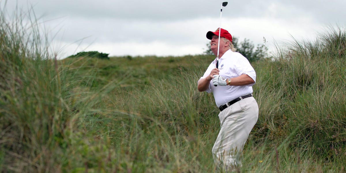 Scottish leader bans Trump from visiting Turnberry golf resort