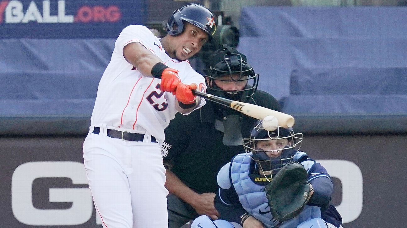 Source says busy Toronto Blue Jays added Michael Brantley after George Springer’s deal
