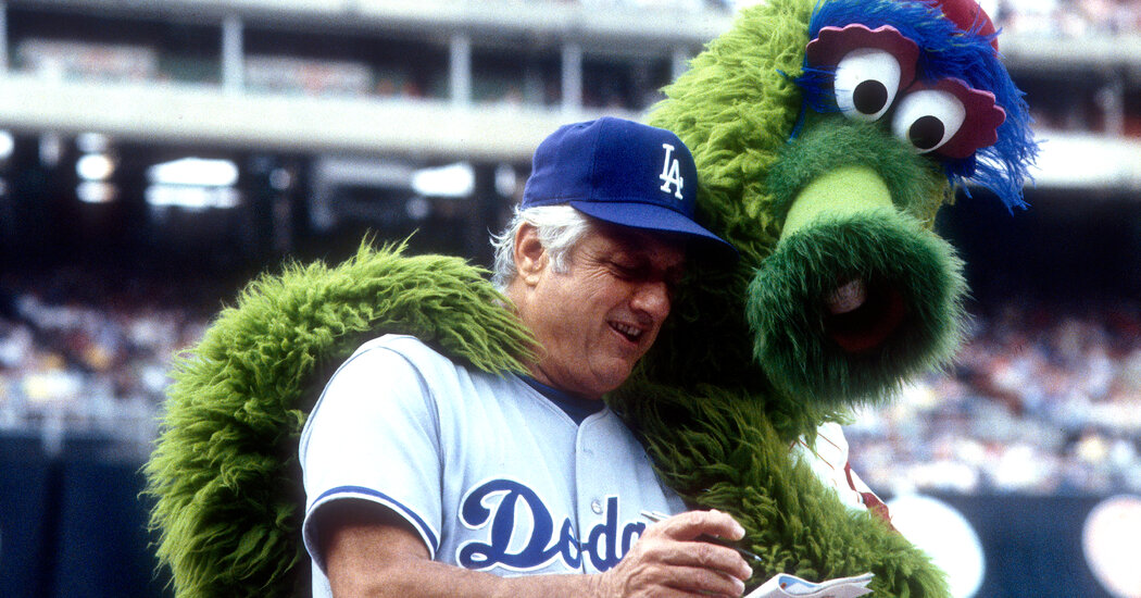 Tommy Lasorda was a celebrity.  He was also a leader.