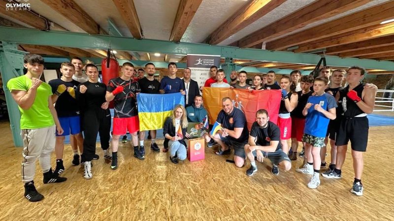 Na Slovensku sa uskutočnil nový tréningový kemp Olympic Dreams (Olympijské sny) pre ukrajinských boxerov